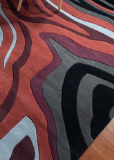 Stream Series 2 Modern Wool Rug
